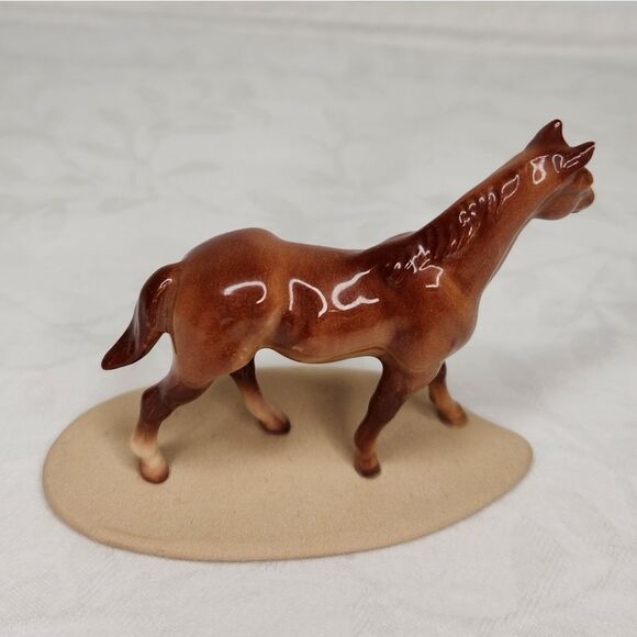 Miniature Porcelain Horse Figurine - Picture 2 of 9